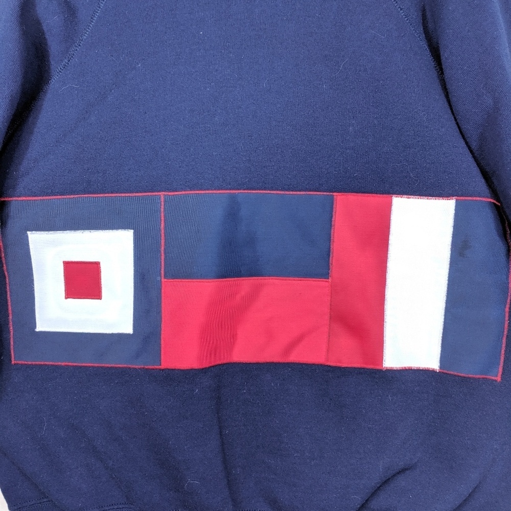 Amazing 80's Patchwork Design Fleece - Picture 3 of 5